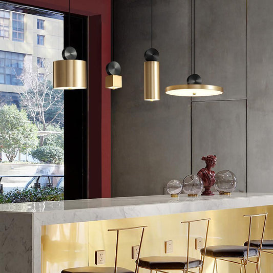 Copper Restaurant Pendant Lamp