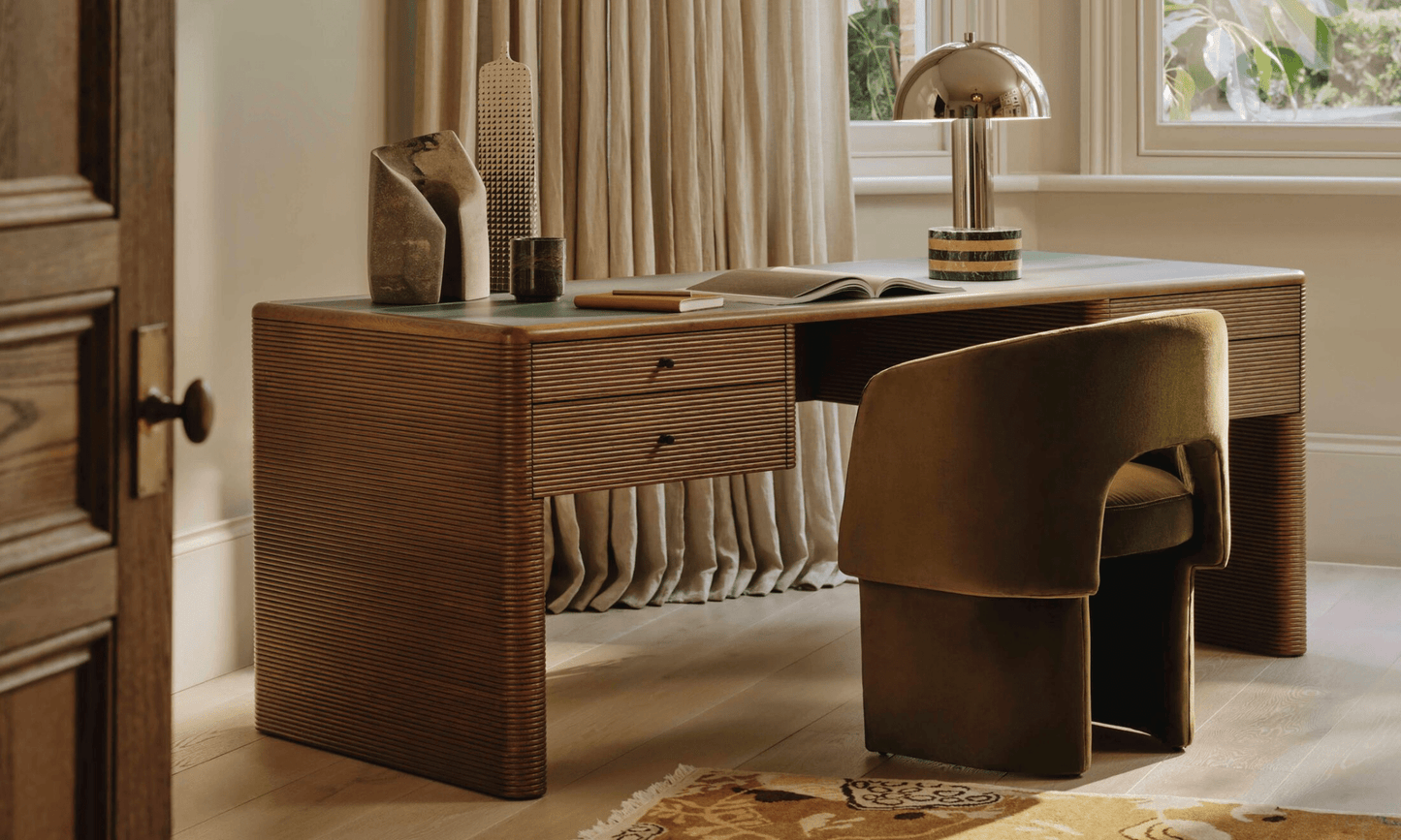 Luno Chrome Table Lamp