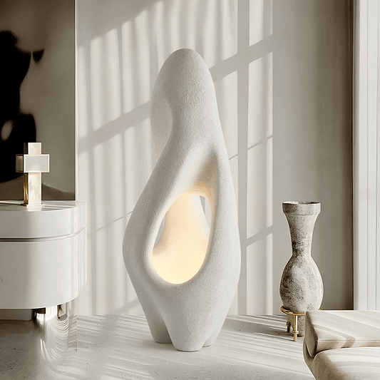 Wabi-Sabi White Floor Lamp