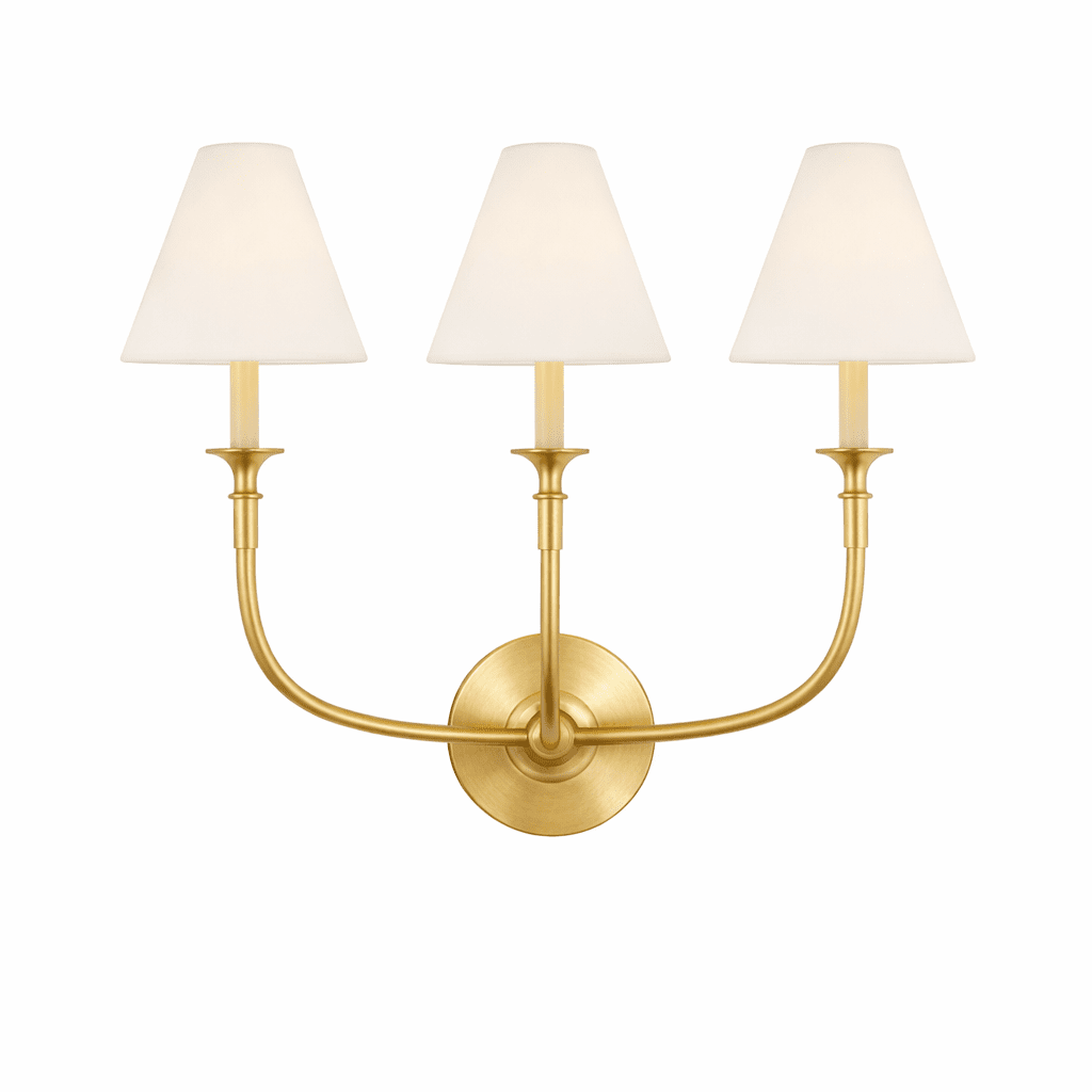 Lydia Three-Light Wall Sconce