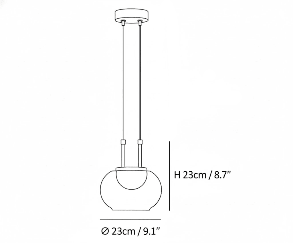 Mystique Halo Pendant Light