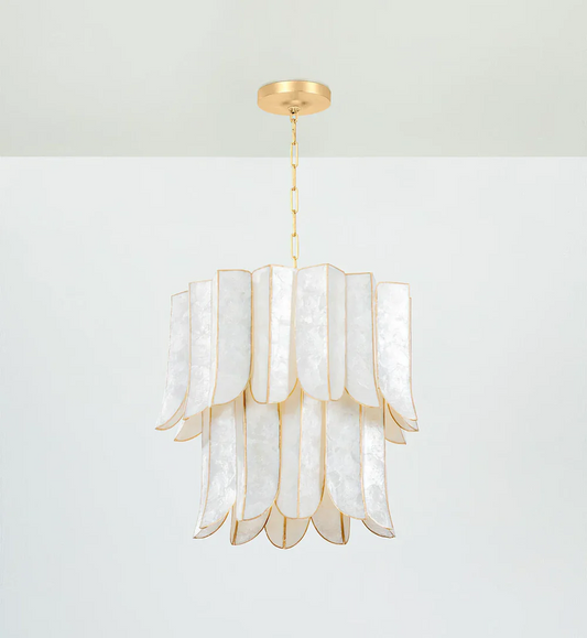 Cascara Shell Chandelier