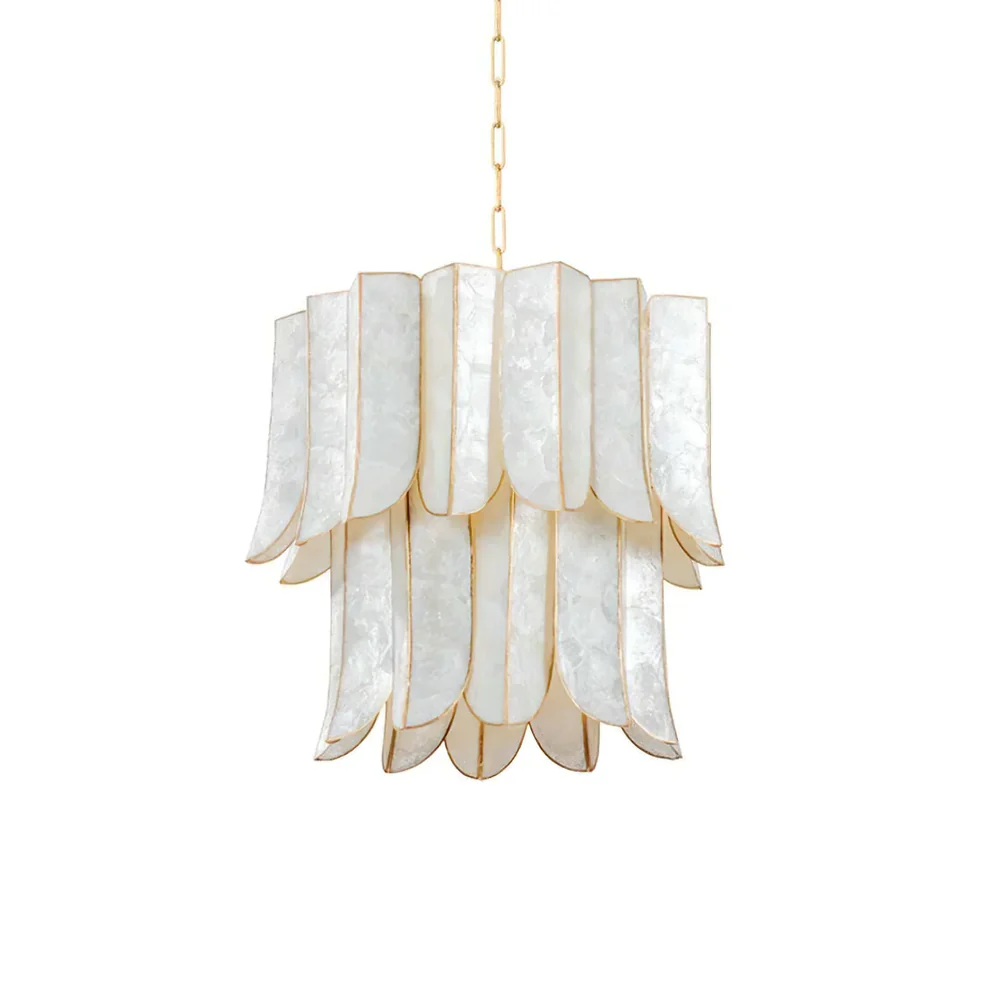 Cascara Shell Chandelier