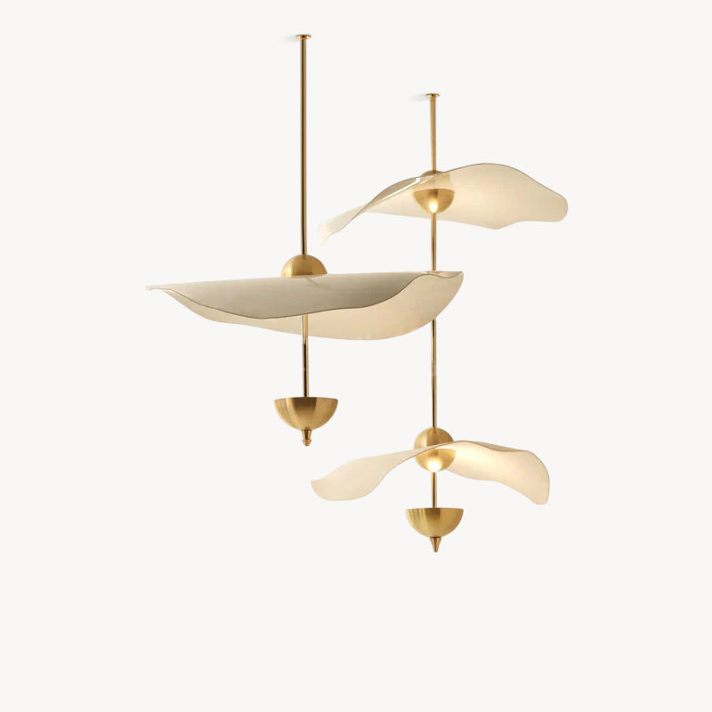 Envolee double biscuit Pendant light