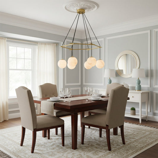 Hayes Alabaster Chandelier