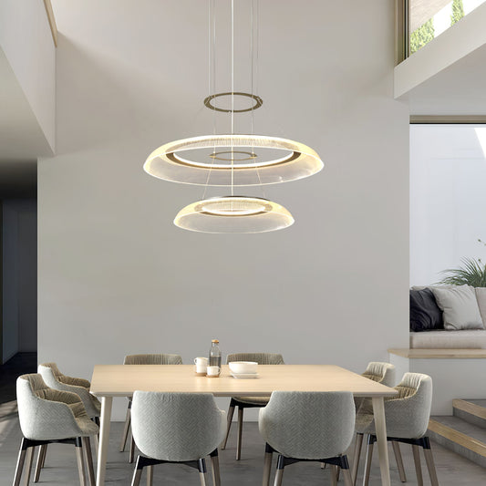 Graduated Circle Chandelier