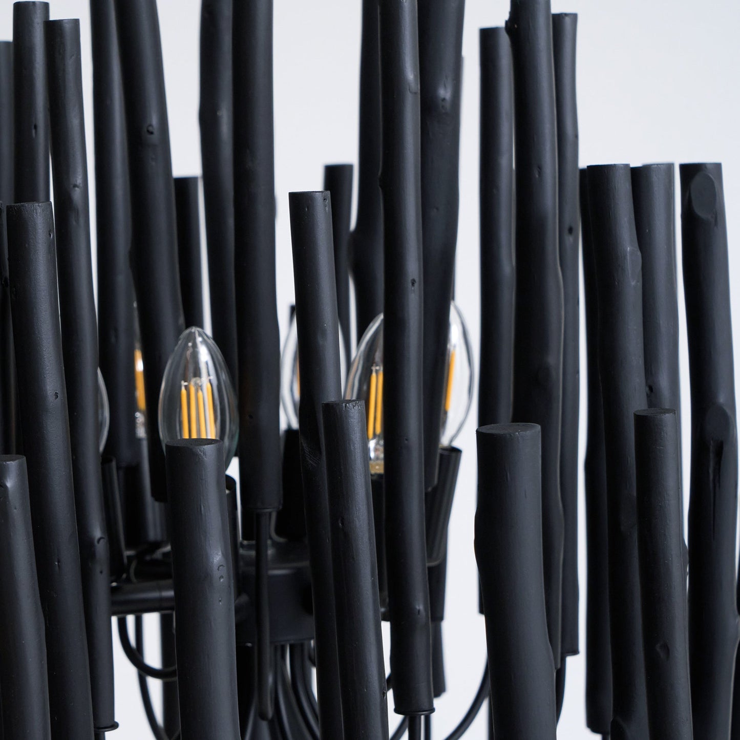 Sparse Wooden stick Chandelier