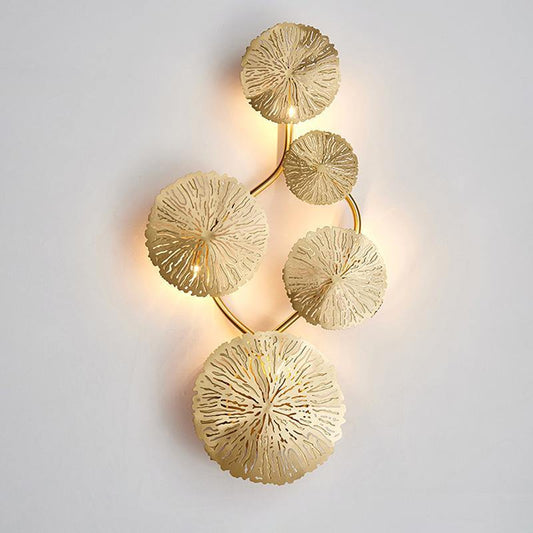 Lotus Leaf Wall Sconce