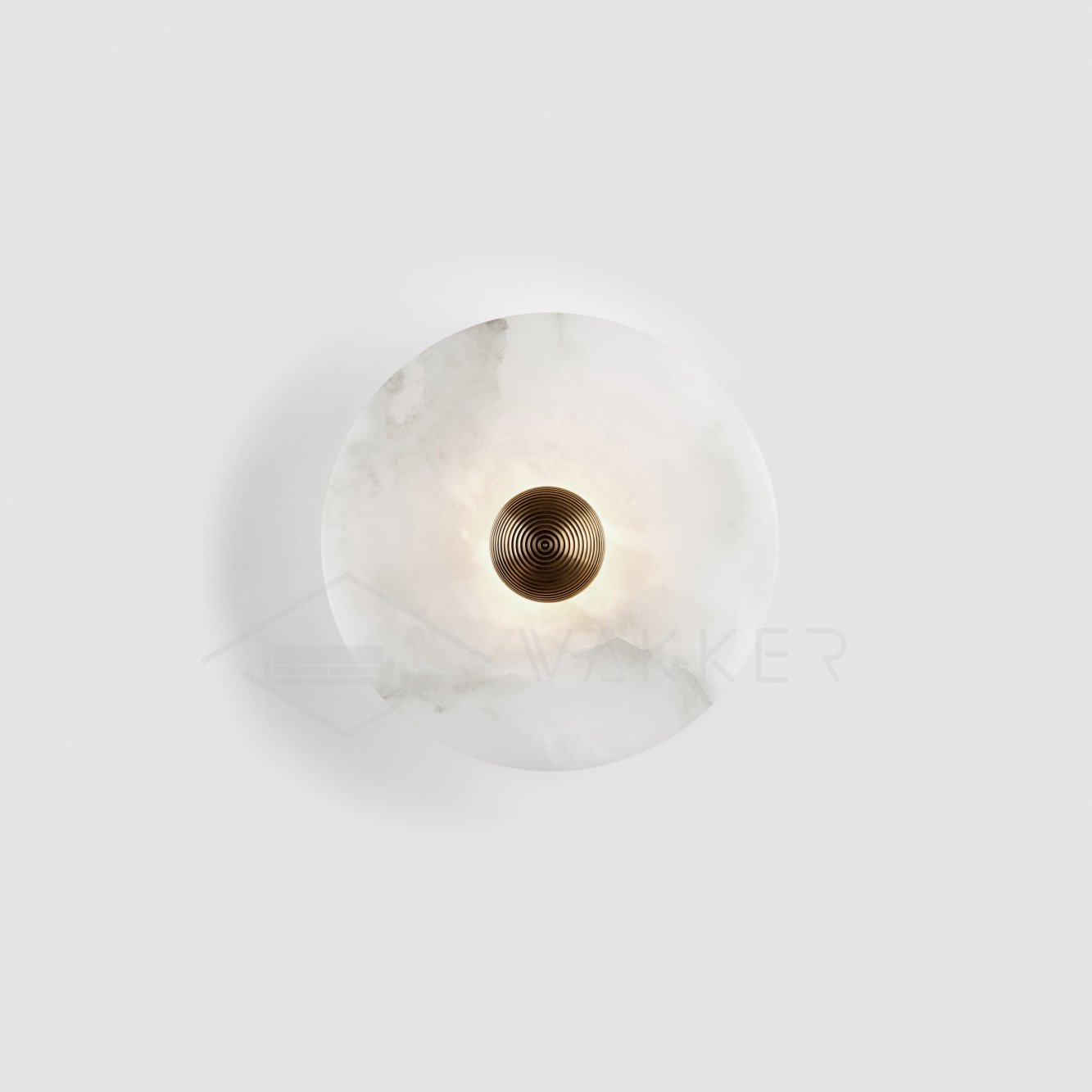 Alabaster Planes Sconce