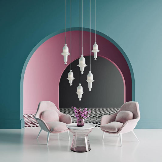 مصباح معلق على شكل صفارة الإنذار