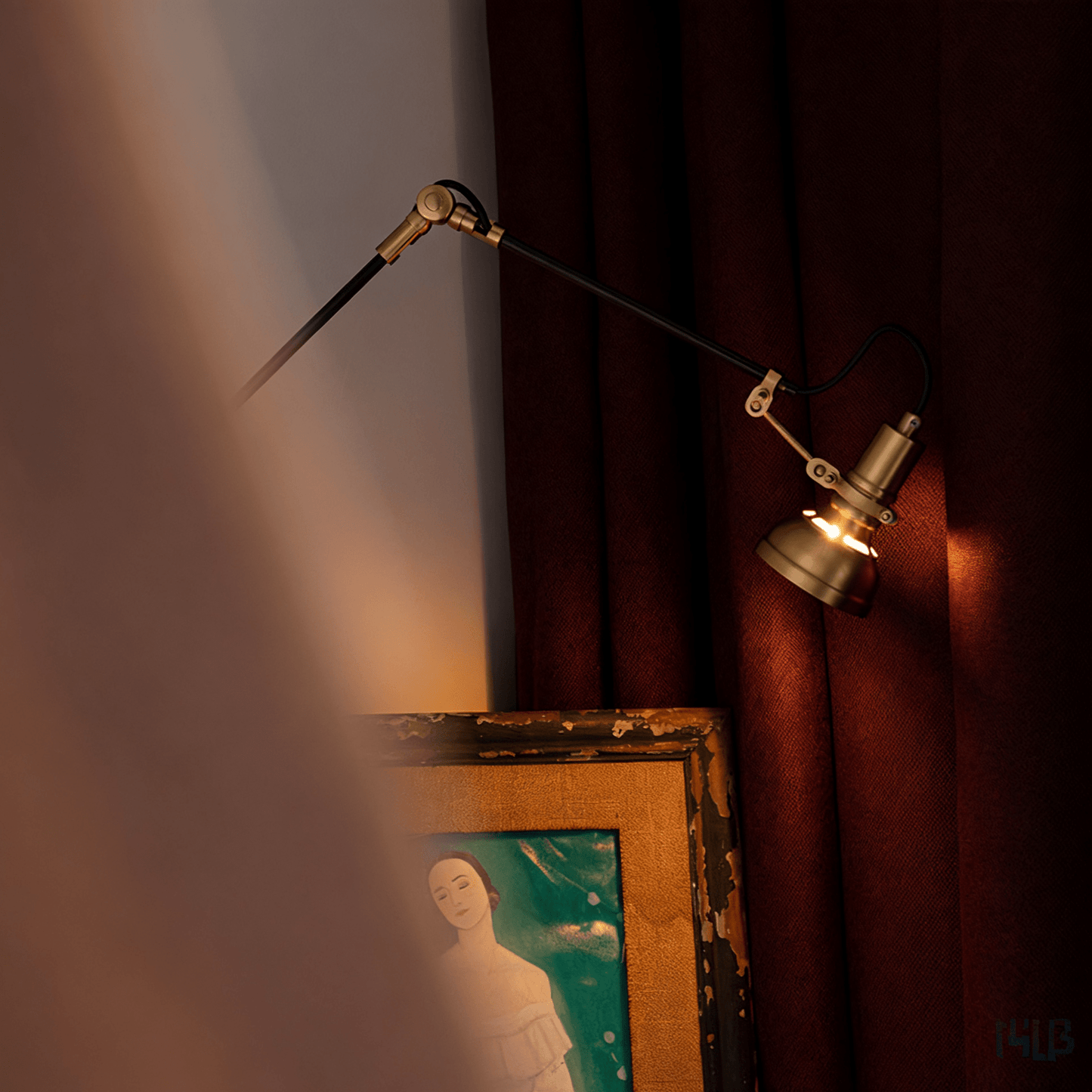 Elowen Wood Wall Lamp