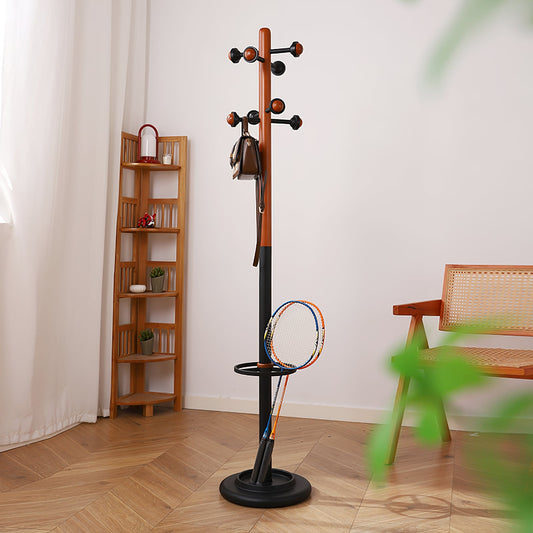 Nordic Wooden Coat Rack