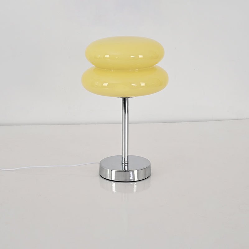 Saturn Glide Glass Table Lamp
