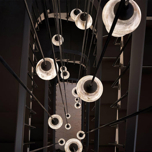 TEN MA DO Alabaster Pendant Lamp