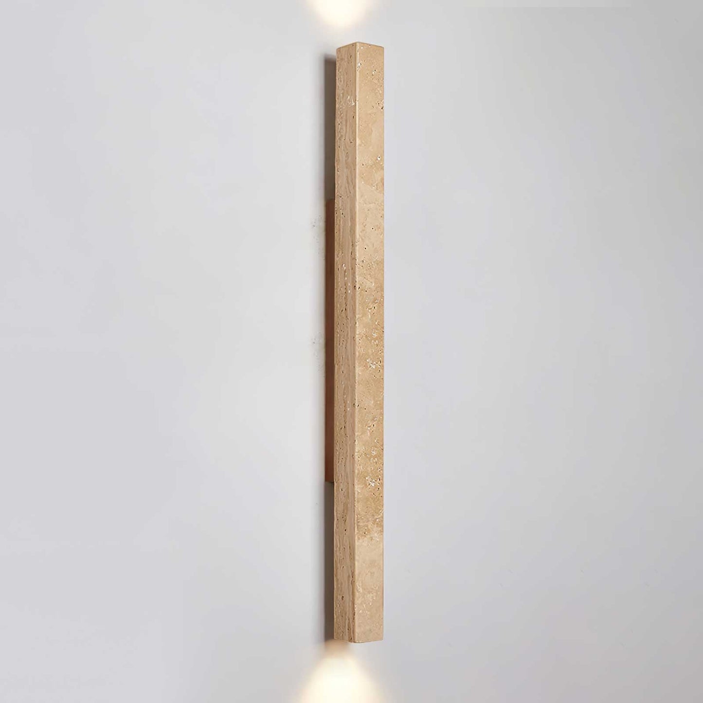 Travertine Column Wall Light