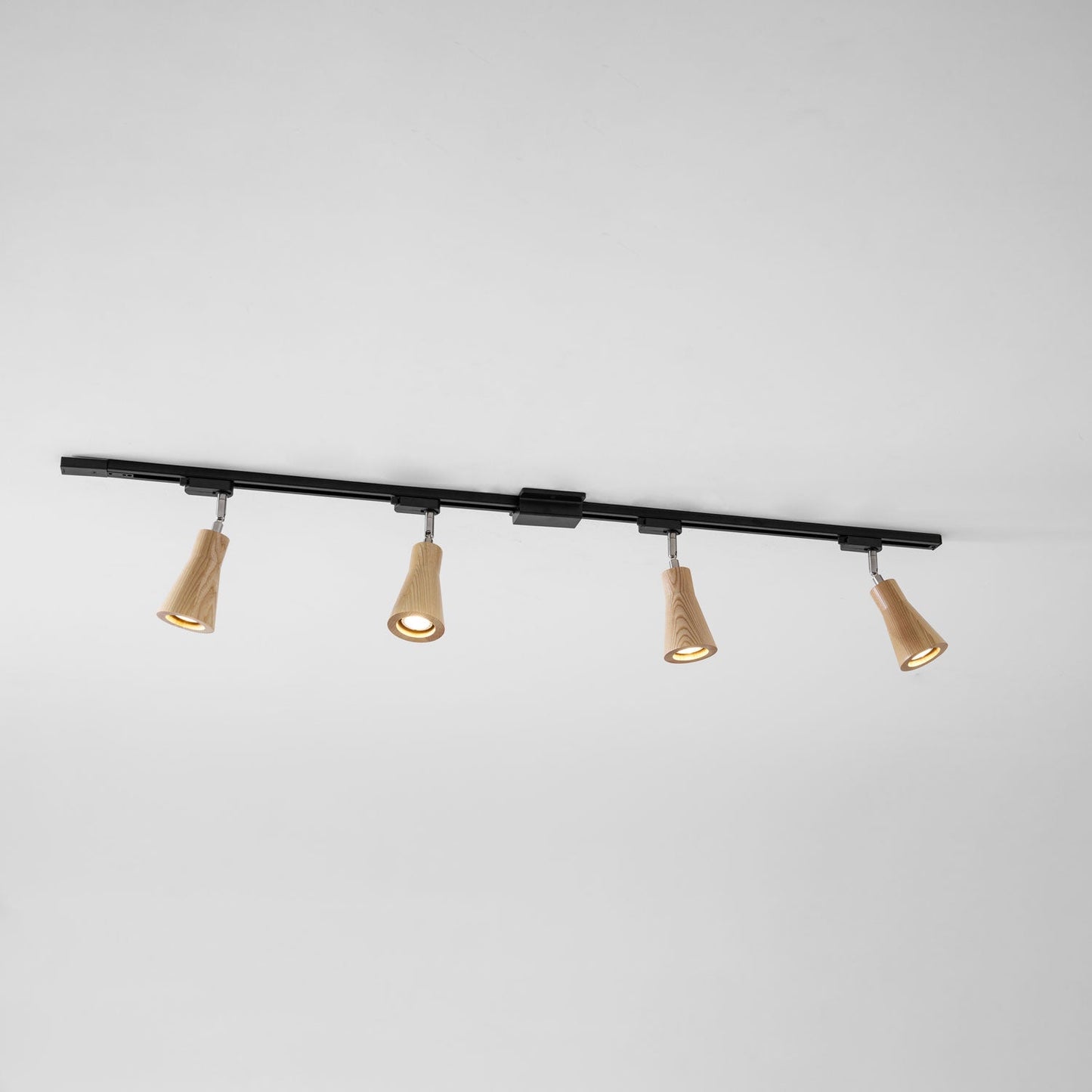 Wood Track Ceiling Lamp