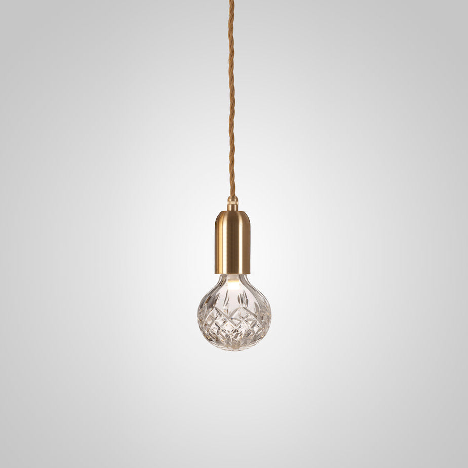 Crystal Bulb Pendant Light