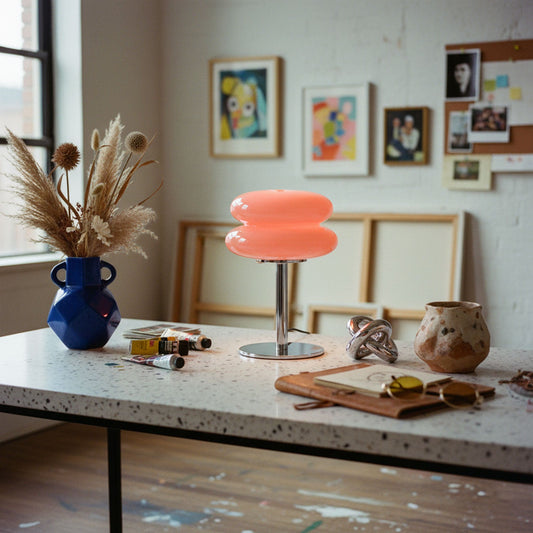 Macaron Glass Table Lamp