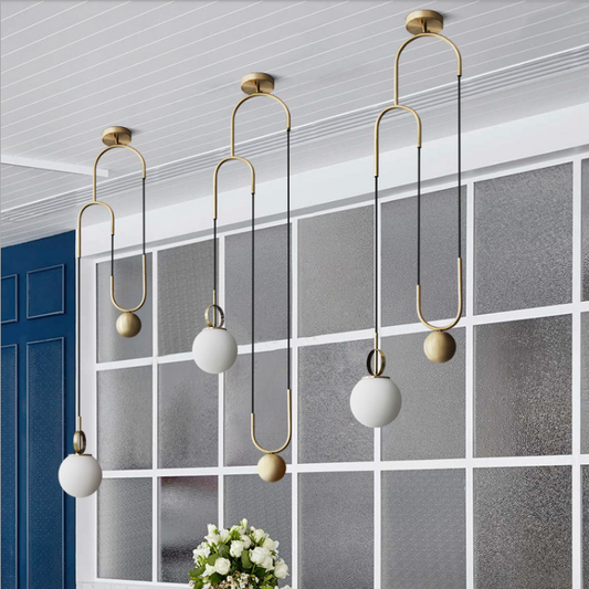 Glass Ball Pendant Lamp