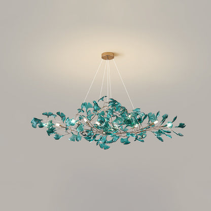 Acrylic Gingko Chandelier