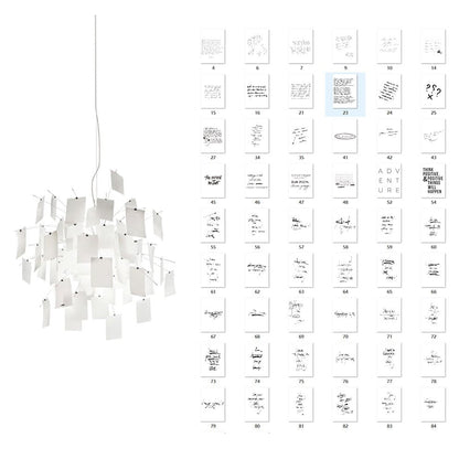Paper Chandelier