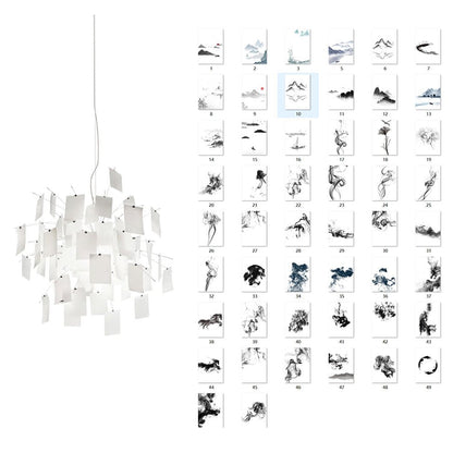Paper Chandelier