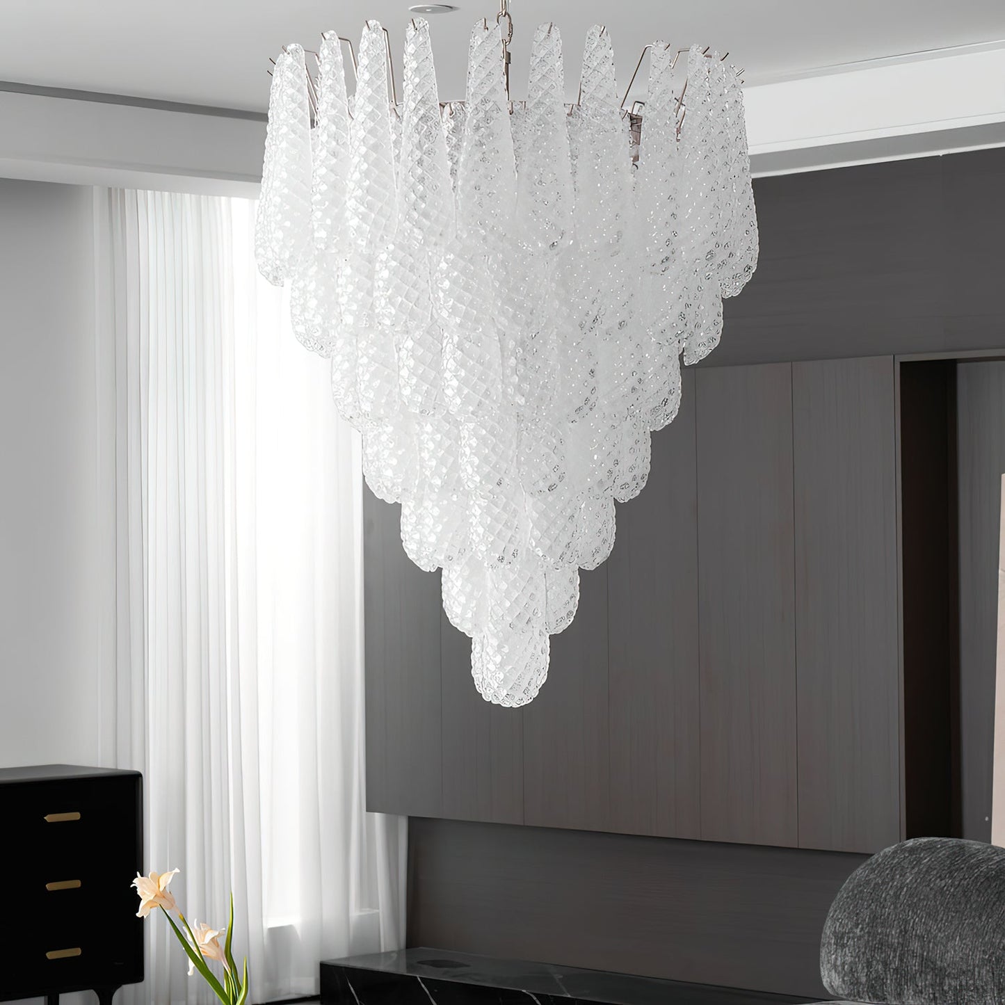 Graniglia Glass Chandelier
