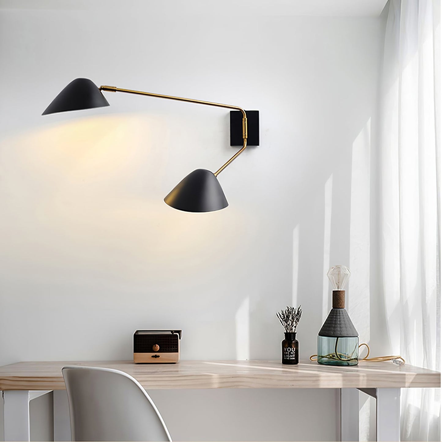 Swing Arm Sconce