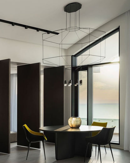 Lines 3D Hanging Lamp