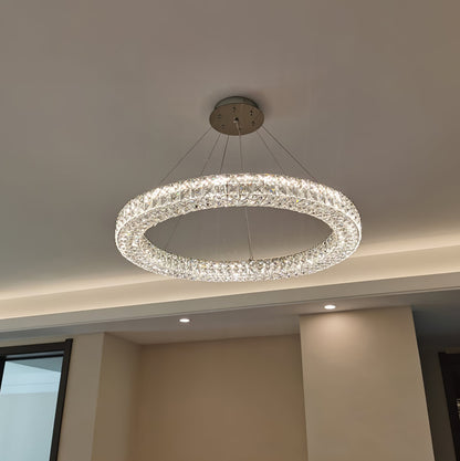 Asscher Ring Chandelier