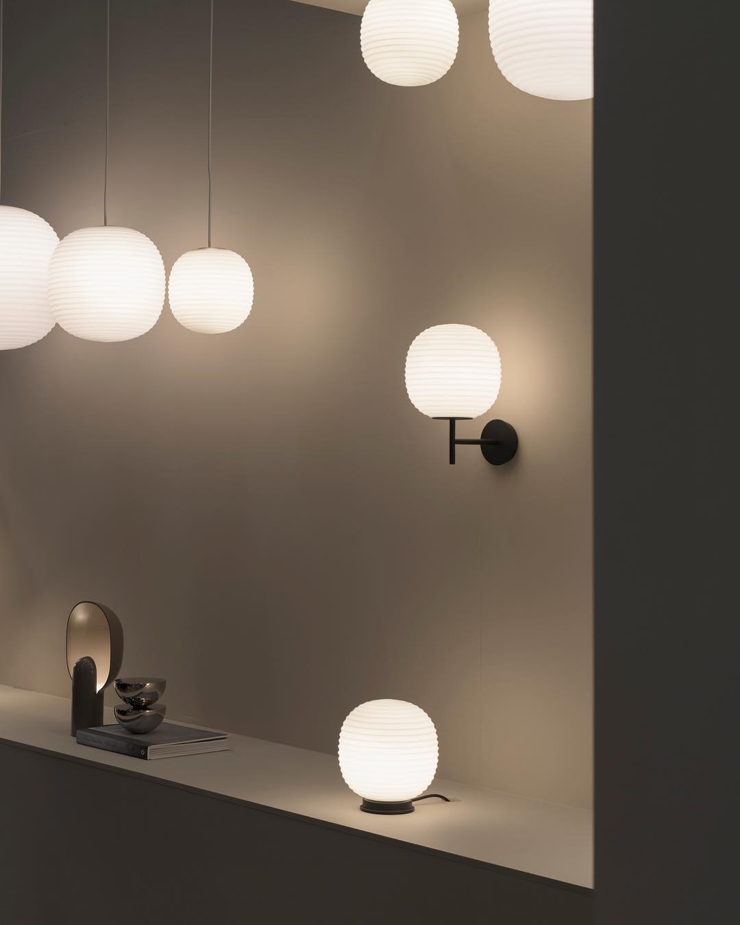 Lantern Globe Table Lamp