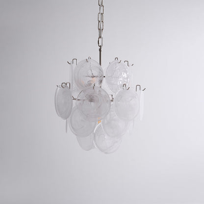 Loire Valley Glass Chandelier