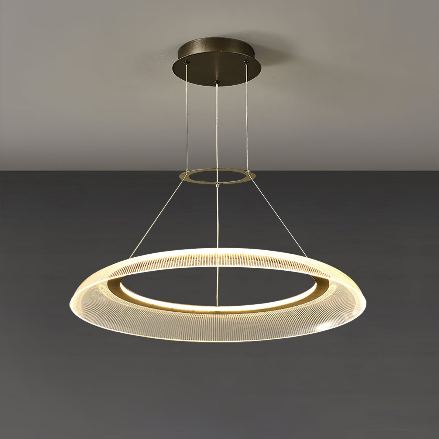 Graduated Circle Chandelier