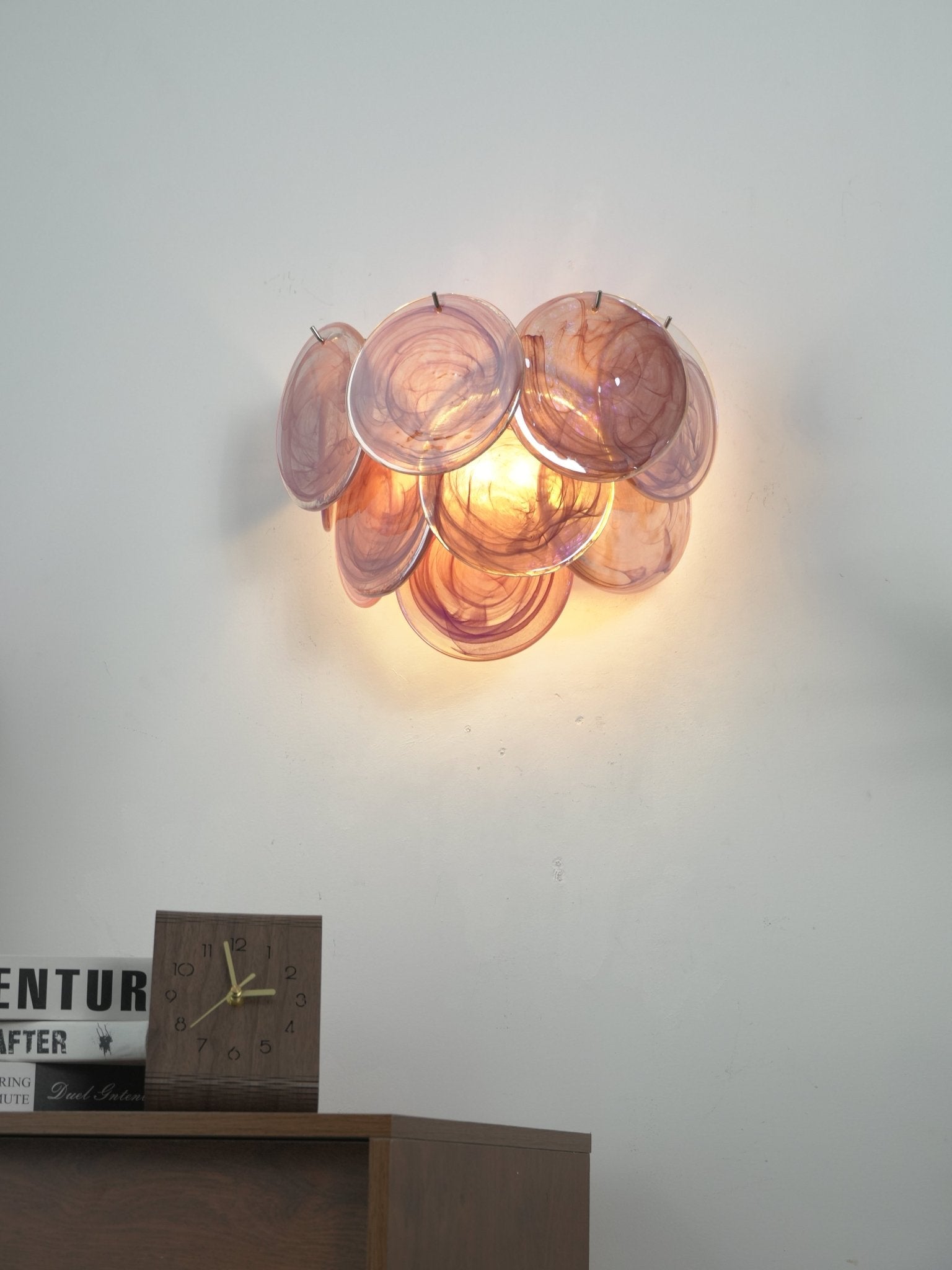 Lunaria Disc Murano Wall Lamp