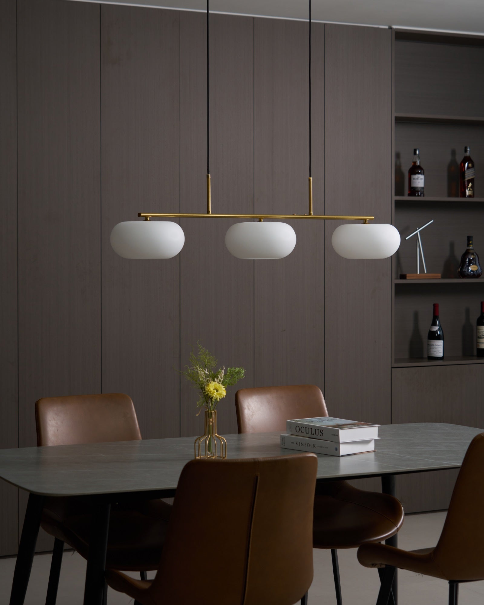 Sculptural Pendant Light