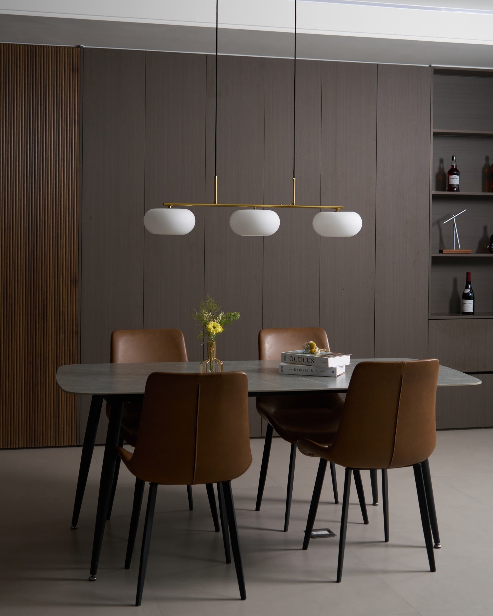 Sculptural Pendant Light