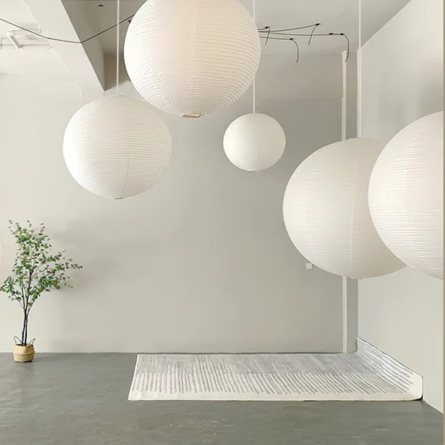 Akari A Pendant Swag Light