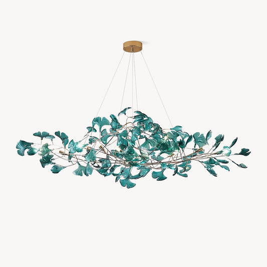 Acrylic Gingko Chandelier