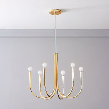 Swoop Arm Chandelier