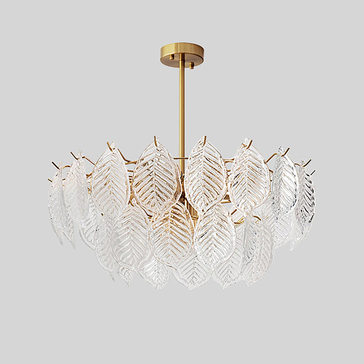 Leaf Glass Chandelier