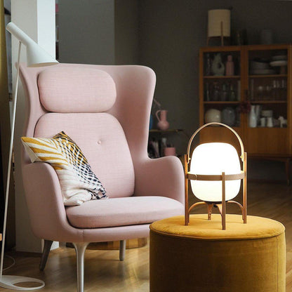 Lantern Glass Table Lamp