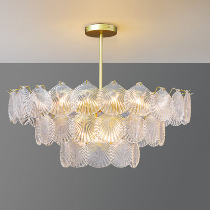 Shell Glass chandelier