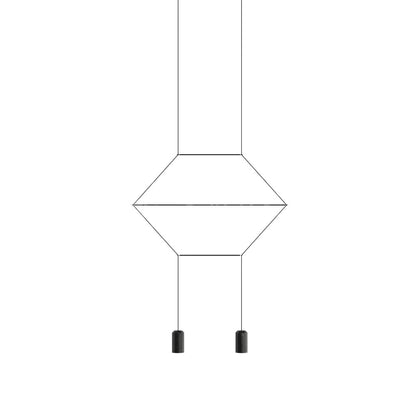 Lines 2D Hanging lamps