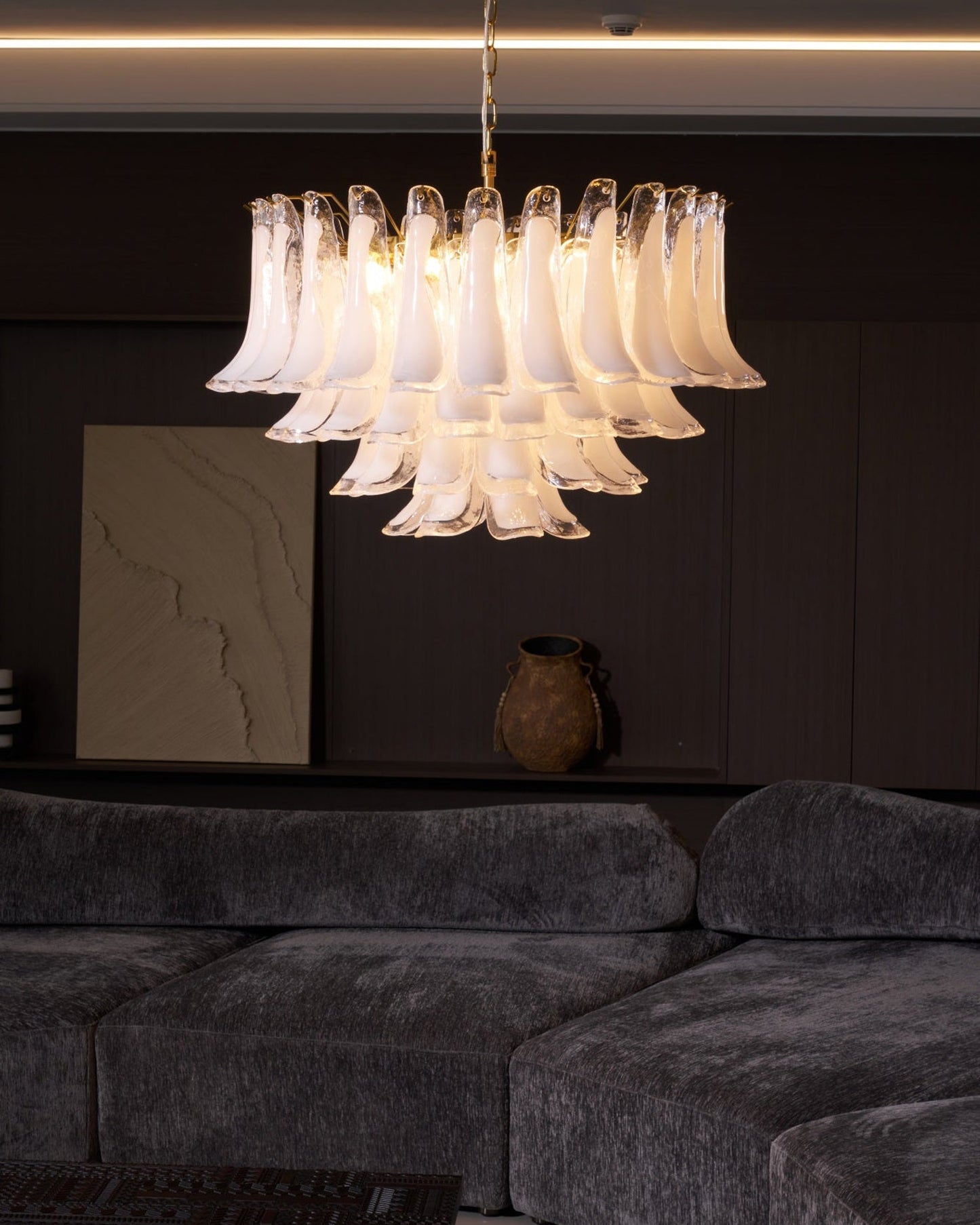 Fiora Glass Chandelier