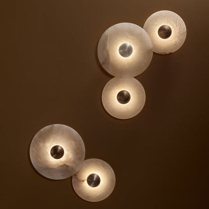 Alabaster Planes Sconce