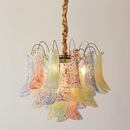 Venini Glass Chandelier