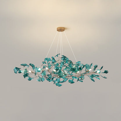 Acrylic Gingko Chandelier