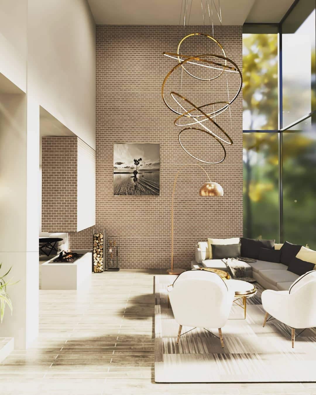 Lohja Gold Chandelier