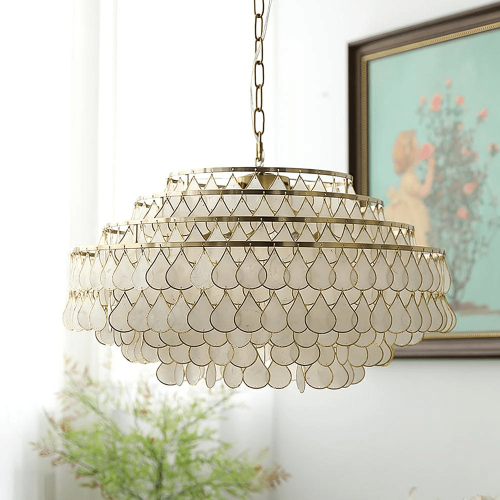 Abbington Shell Chandelier