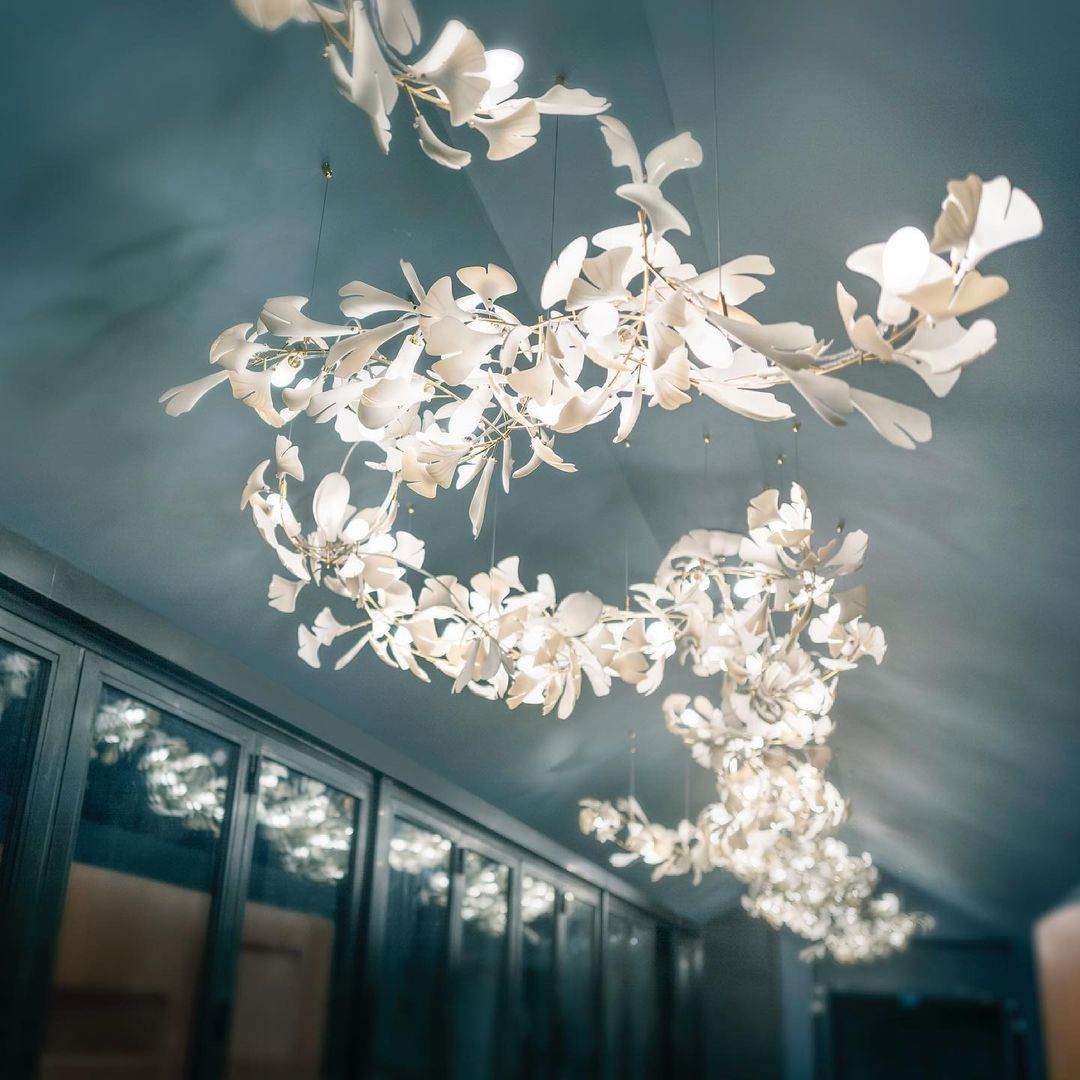 Gingko Chandelier F